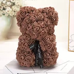 Rose Bear Floral Teddy Bear